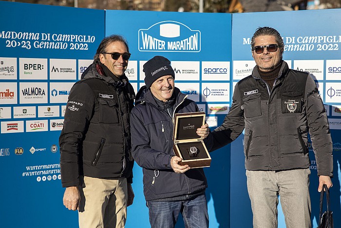 A Bertoli-Gamba su Fiat 508 C del 1938 il Trofeo Eberhard sul lago ghiacciato